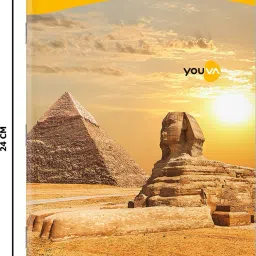 navneet Youva Soft Bound 18x24 cm Book-size Notebook Single Line 172 Pages image 2