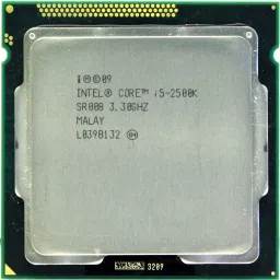 Intel Core i5-2500K 3.3 GHz Upto 3.7 GHz LGA 1155 Socket 4 Cores 4 Threads 6 MB Smart Cache Desktop Processor-2