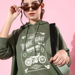 roadster Women Full Sleeve Printed Reversible Sweatshirt-picture-2
