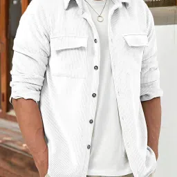 Men Self Design Casual Jacket-image-37