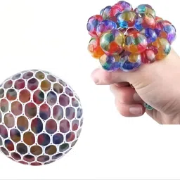 Mesh Ball For Kids, Squishy Ball, Stress Relief Hand Fidget Toy, (Pack Of: 1Pcs) - 100 cm-44