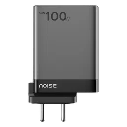 noise Power 100W Type A & Type C 4-Port Fast Charger (Adapter Only, GaN Technology, Black)-20