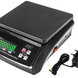 Zelenor 30KG DIGITAL WEIGHT SCALE WITH DOUBLE DISPLAY AND UPTO 24 HOURS BATTERY BACKUP Weighing Scale-0