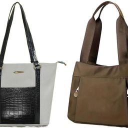 reprox Women Grey, Brown Shoulder Bag-picture-37
