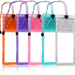Pouch for 3 Layers Zip Waterproof in Sealed Mobile Pouch Cover for Rain Protection-image-47