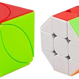 V2 stickerless Magic Cube Ivy Leaf Cube & BARREL Cube combo 2-20