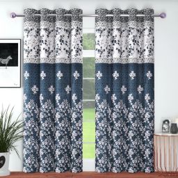 213 cm (7 ft) Polyester Semi Transparent Door Curtain (Pack Of 2)-image-11