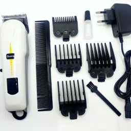 Geemy PROFESSIONAL HAIR CLIPPER ZERO RECHARGEABLE CORD /CORDLESS Trimmer 45 minRuntime 4 Length Settings-image-2
