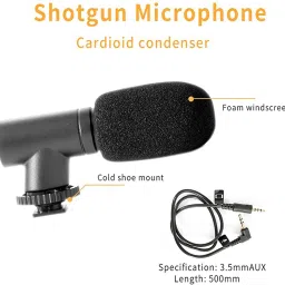 RHONNIUM Vlogging camera with mic Tripod Kit Monopod, Tripod Kit Monopod, Tripod Kit image 3