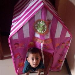 Alphabet & Fruit Printed Tent for Toddlers – Learning Play Tent-image-12
