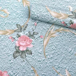 anna creations Vinyl Floral & Botanical Grey Wallpaper-picture-10