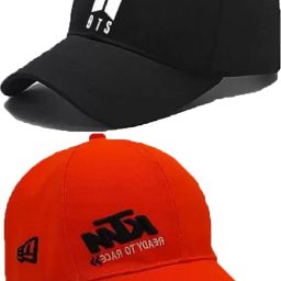 Solid, Self Design, Embroidered Sports/Regular Cap-image-28