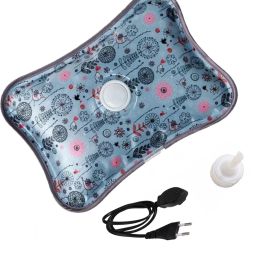 Electric Hot Water Bag with Auto Power Cut-off Heating Bag Pain Relief Warm Electrical 1 L Hot Water Bag-image-35