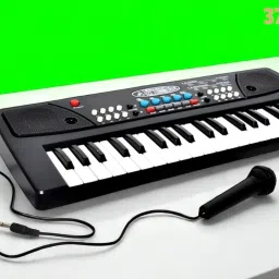 X432 Keys Piano Toy with Microphone, USB Power Cable & Sound Recording Best Birthday Gift for Boys and Girls Musical Instruments Analog Digital Piano-image-55