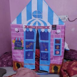 Donut-Themed Play Tent – Foldable Kids Tent-image-3