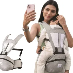 CuddleHipsy 4-in-1 Baby Carrier with Hip Seat, Adjustable Straps & Pockets Baby Carrier-image-16