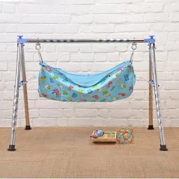 Portable Folding Swing Cradle/Ghodiyu/Crib/BabyJhula/Baby Palna.-14