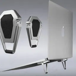 Redclip Portable Invisible Laptop Stand-2PCS, Mini Aluminum Cooling PadDesk Stand _23 Portable Mini Aluminum Laptop Stand 2Pcs, Stand for Laptop Stand_27 Laptop Stand-picture-21