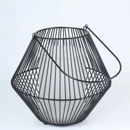 CALLISTO Black Iron Table Lantern-image-22