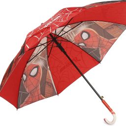 Spiderman Printed Auto Open 8 Aluminium Ribs UV Coated Windproof Umbrella-image-3