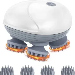 Rechargable Premium Design Electric Scalp Head Massager Waterproof Massager-image-62