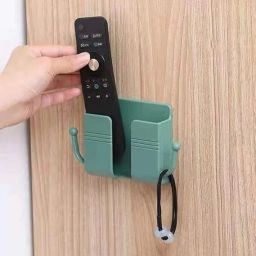 Toyboy Wall Charger Hook Universal Cellphone Hanging Stand Bracket (Green, Pack of 1) Mobile Holder-45