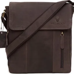 Men Brown Messenger Bag - Mini-image-82