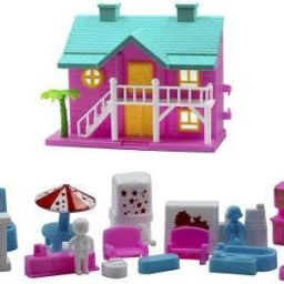 Loving Family House Set for Girls, Pretend Play Toy House 76-83