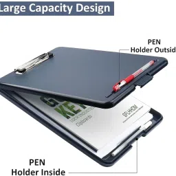 hvg traders A4 Clip Pad/Clipboard with Storage Case for Paper and Document Storage image 2