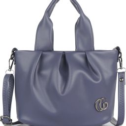 Purple Women Sling Bag CG Stylish Pleated Design Faux PU Sling Bag for Women with Adjustable Strap-image-89