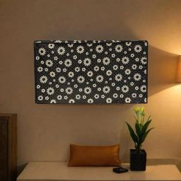 CoverCraft TV Cover for 43 Inch LED/LCD TV with Zip Enclosure | Dust & Water Proof for 43 inch Thomson, KODAK, Sony, Samsang, Mi Led TV Cover All Brand Model - NEW-43 INCH-TV-COVER-BLACK DOT-G-image-19