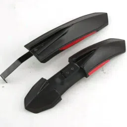 nsv Bicycle Front & Rear Mudguard with Metal Ring Cycle Handlebar Grip Full Length Front & Rear Fender image 5