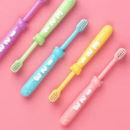 Kids Toothbrush Soft Bristle Toothbrush for Kids Colorful Letter Kids Soft Toothbrush-image-22