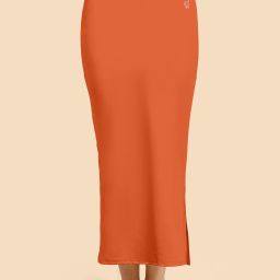 Trendmalls New.P02-DusttyOrange Lycra Blend Petticoat-image-97