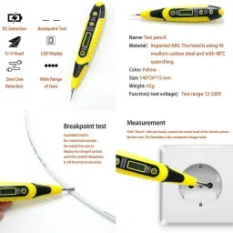 a&s toolshop Digital Meter Test Pencil Tester Digital Voltage Tester image 2