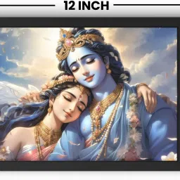 siara crafts Krishna and Radha ji Religious Frame image 2