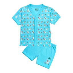 baby's pride Rabbit Print Jabla & Shorts Set image 1