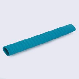 Cricket Bat Rubber Grip- Annular Ribbed Pattern Turquoise-image-93