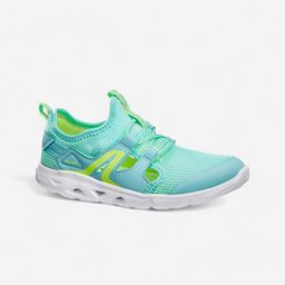 Kids Unisex Slip-On Shoes PW 500 Fresh - Turquoise-image-6