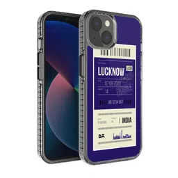 DailyObjects Purple & Beige Lucknow City Printed iPhone 13 Phone Case-43