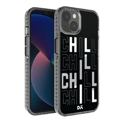DailyObjects Black & White Printed Lets Chill iPhone 13 Phone Case-45