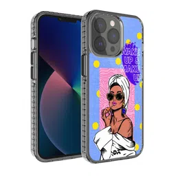 DailyObjects Black & Blue MakeUp Ritual Stride  iPhone XR Back Case-42