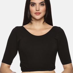 NOT YET by us Stretchable Readymade Saree Blouse-32