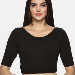 NOT YET by us Stretchable Readymade Saree Blouse-image-93