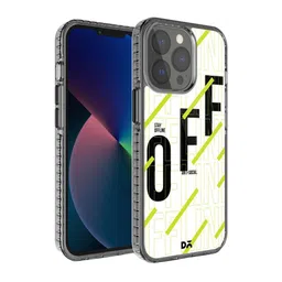 DailyObjects White & Black Stay Offline  iPhone 13 Pro Max Back Case-21