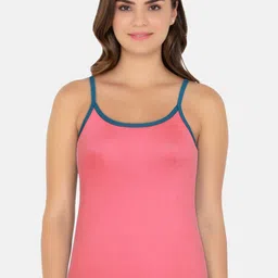 Amante Women Pink Solid Cotton Camisole-image-28