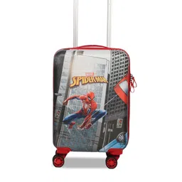 NOVEX Kids Spider Man Printed Hard-Sided Cabin Trolley Suitcase-image-66