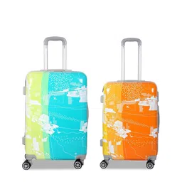 Polo Class Set Of 2 Printed Hard Sided Trolley Suitcase-picture-17