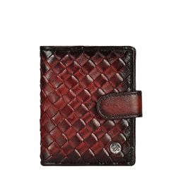 Eske Unisex Geometric Textured Leather Card Holder-image-49