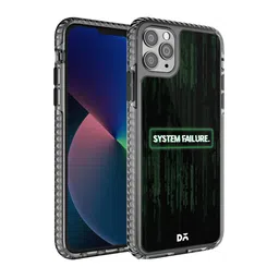 DailyObjects Black & Green System Failure Stride iPhone 11 Pro Back Case image 1